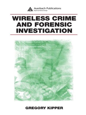 cover image of Wireless Crime and Forensic Investigation